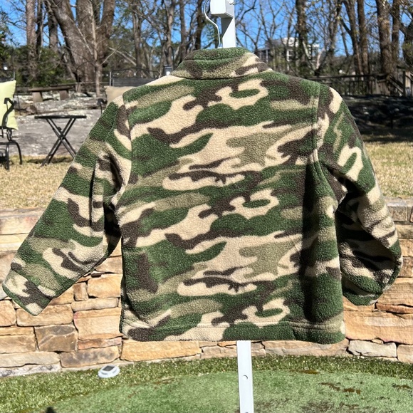 Columbia Kids Camouflage Fleece Jacket - Picture 8 of 14